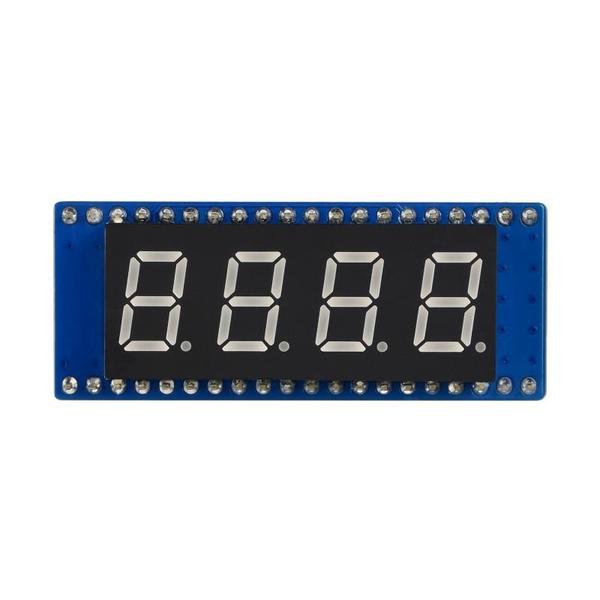 4-Digit 8-Segment Display Module for Raspberry Pi Pico