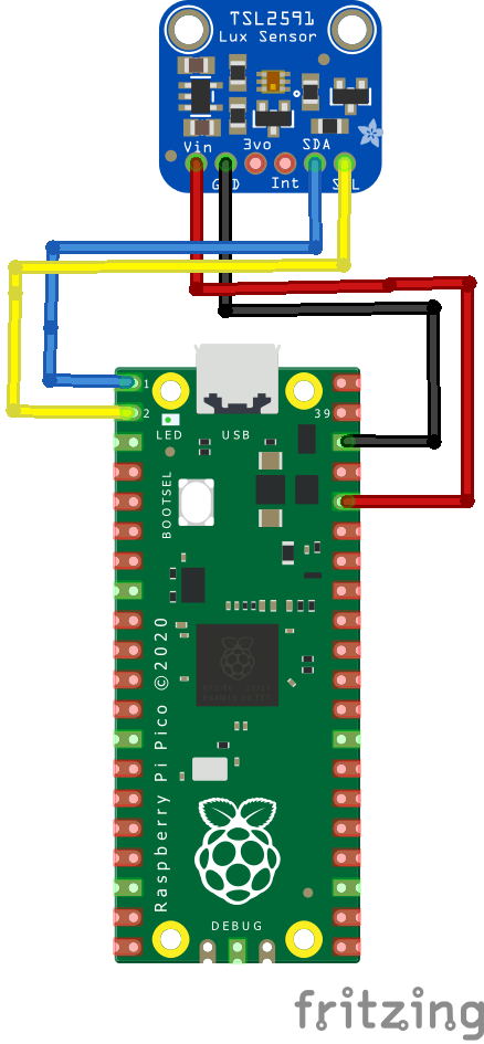 rp2040 and TSL2591