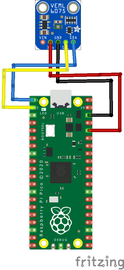 rp2040 and VEML6075