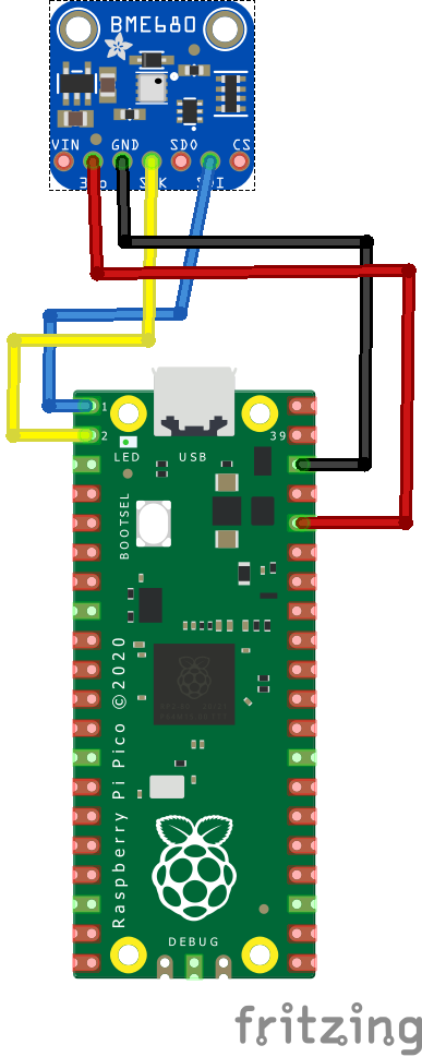 rp2040 and bme680