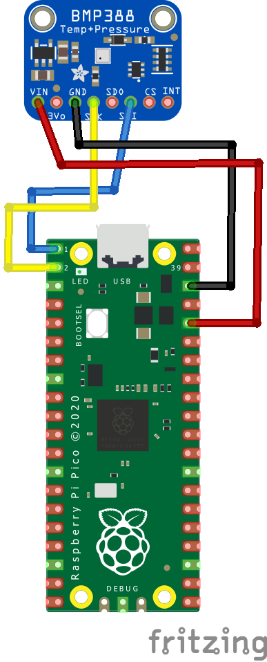 rp2040 and bmp388