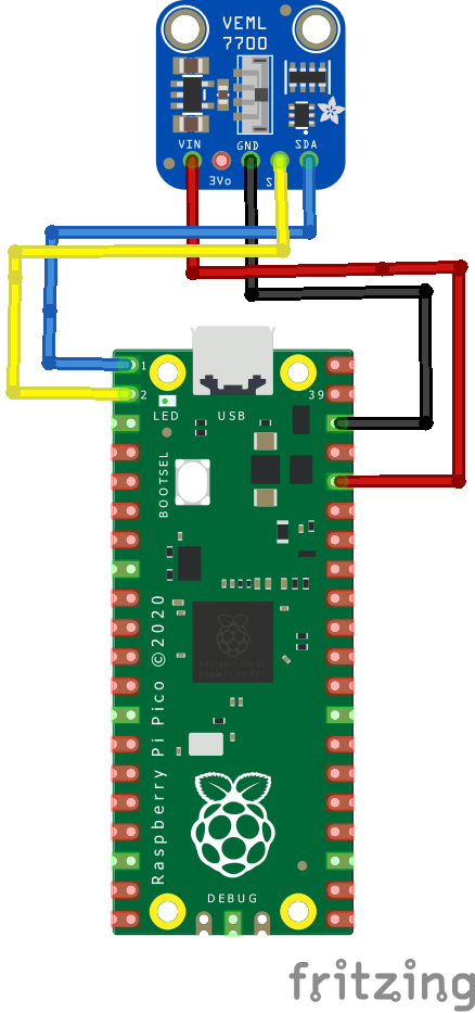 rp2040 and veml7700